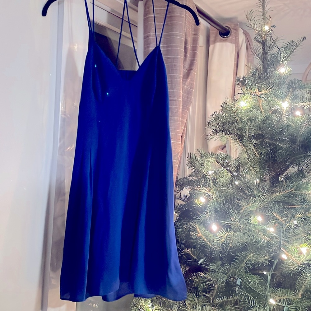 NWOT Blue Express Strappy Dress